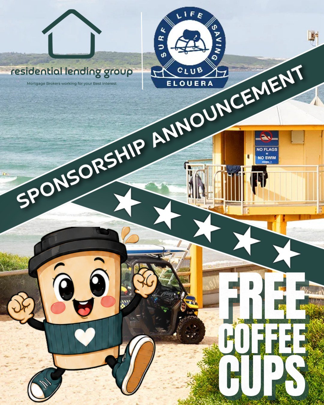 ⭐️SPONSORSHIP ANNOUNCEMENT⭐️ @resilend_rlg are proud to announce our Free Coffee Cups partnership with @eloueranippers! Thank you Elouera SLSC for using our cups, we look forward to continue supporting you in the future!
Resilend are proud to be able to give back to local sporting communities like Elouera SLSC in this small way 🙌